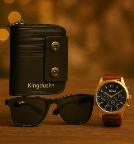 Sunglass wallet watch combo